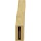 Ekena Millwork 3-inch W x 16-inch D x 16-inch H Burlington Rough Cedar Woodgrain TimberThane Knee Brace, Primed BRCUR03X16X16BURRCPR - alternate 5